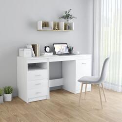 vidaXL Birou, alb, 140x50x76 cm, lemn prelucrat (3054780)
