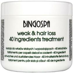 BingoSpa Mască pentru părul slab și după vopsirea părului - BingoSpa Treatment For Hair 500 g