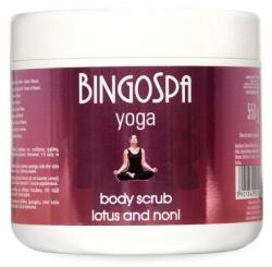 BingoSpa Scrub pentru corp Lotus și algele Noni - BingoSpa Yoga Body Scrub Lotus and Noni 550 g