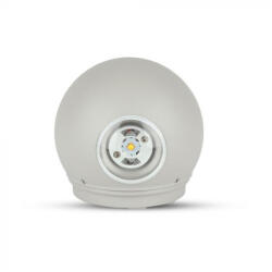 V-TAC Lampa LED 6W, Rotunda, Corp Gri, IP65, Lumina Naturala (4000K) (22368-)