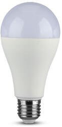 V-TAC Bec LED 18W, E27, A80, 2000 Lumeni, Plastic, Lumina Naturala 4000K (15284-)
