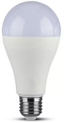 V-TAC Bec LED Cip SAMSUNG 15W, E27, A65, Plastic, 3000K (12222-)