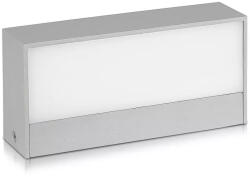 V-TAC Lampa LED de exterior reglabila sus/jos 9W, Corp Gri, Lumina calda, IP65 (40381-)