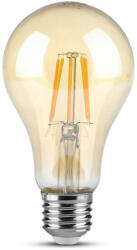 V-TAC Bec LED - 4W, E27, Filament Amber Reflector Al 2200K (18346-)