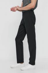 Sisley nadrág férfi, fekete, testhezálló - fekete 46 - answear - 21 990 Ft