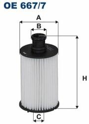 FILTRON Filtru ulei FILTRON OE 667/7 (OE 667/7) - automobilus