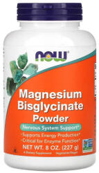 NOW Magnesium Bisglycinate Powder, Now Foods, 227g
