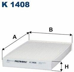 FILTRON Filtru, aer habitaclu FILTRON K 1408 (K 1408)