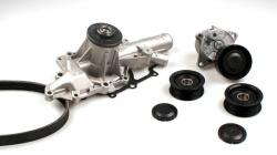 HEPU Pompa apa + Set curea transmisie cu caneluri HEPU PK15380 (PK15380) - automobilus