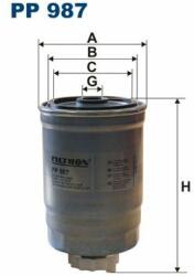 FILTRON filtru combustibil FILTRON PP 987 (PP 987) - automobilus