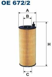 FILTRON Filtru ulei FILTRON OE 672/2 (OE 672/2) - automobilus