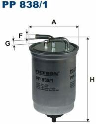 FILTRON filtru combustibil FILTRON PP 838/1 (PP 838/1) - automobilus
