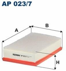 FILTRON Filtru aer FILTRON AP 023/7 (AP 023/7) - automobilus