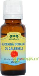 INFOPHARM Glicerina Boraxata cu Galbenele 20g