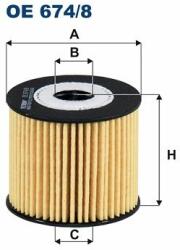 FILTRON Filtru ulei FILTRON OE 674/8 (OE 674/8) - automobilus