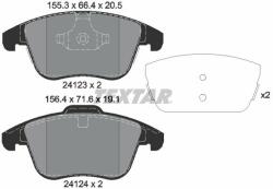 TEXTAR set placute frana, frana disc TEXTAR Q+ 2412305 (2412305)