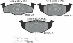 TEXTAR set placute frana, frana disc TEXTAR Q+ 2186801 (2186801)