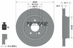 TEXTAR Disc frana TEXTAR 92163605 - automobilus - 286,92 RON