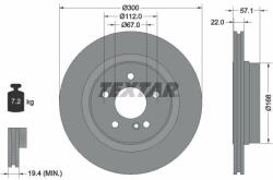 TEXTAR Disc frana TEXTAR 92163605 - automobilus - 296,88 RON
