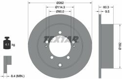 TEXTAR Disc frana TEXTAR 92148600 (92148600)