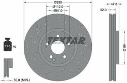 TEXTAR Disc frana TEXTAR PRO+ 92124105 (92124105)
