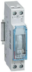 Legrand 412790 MicroRex T11 napi programkapcsoló működési tartalékkal függőleges előlappal (412790)