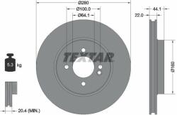 TEXTAR Disc frana TEXTAR PRO+ 92157905 (92157905)