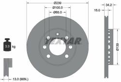 TEXTAR Disc frana TEXTAR PRO 92106403 (92106403)