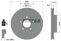 TEXTAR Disc frana TEXTAR PRO 92267503 (92267503)
