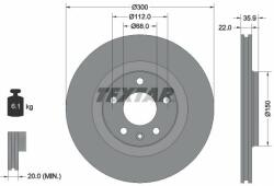 TEXTAR Disc frana TEXTAR PRO 92137103 (92137103)