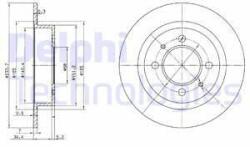 DELPHI Disc frana DELPHI BG3126 (BG3126) - automobilus