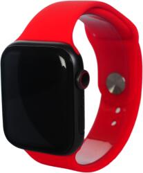 Next One Curea NEXT ONE pentru Apple Watch 42/44mm, Silicon, Rosu (AW-4244-BAND-RED)