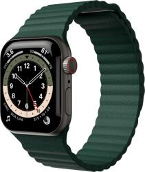 Next One Curea NEXT ONE Leather Loop pentru Apple Watch 42-44mm, Leaf Green (AW-4244-LTHR-GRN)