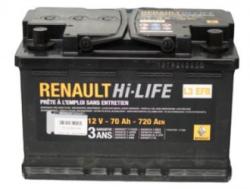 Renault 70Ah 720A (7711575175) (Acumulator auto) - Preturi