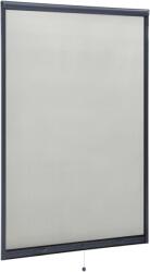 vidaXL Plasă insecte pentru ferestre tip rulou, antracit, 110x170 cm (148742)