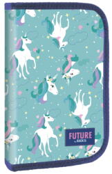 DERFORM Future by BackUp unikornisos felszerelt tolltartó (PWJDF16) (PWJDF16)