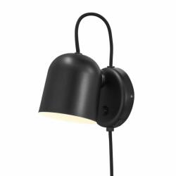 Nordlux Aplica de perete, cu mufa usb, design modern Angle negru 2120601003 NL (2120601003 NL)