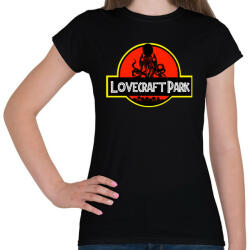 printfashion Lovecraft Park - Női póló - Fekete (5005421)
