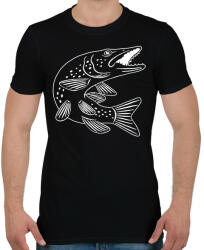 printfashion csuka - Férfi póló - Fekete (5000452)