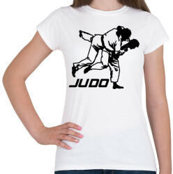 printfashion Judo - Cselgáncs - Női póló - Fehér (5008419)