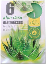 Tea lights Aloe Vera 6 db