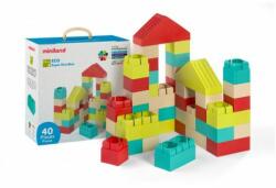 Miniland Joc de construit Eco Kim Blocks 40 piese (ML32159)