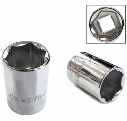 Welzh Werkzeug 1233-9-WW 3/8"-os 6 lapú Lok-Typ dugókulcs fej, alacsony, 16 mm (1233-9-WW)
