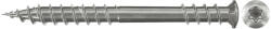 Fischer FPF-ST 5.5 x 60 A2P 200 lapos süllyesztett fejű Ø 7.5 mm, A2 korrózióálló acél részmenetes terasz csavar, TX behajtással, 200 db/csomag (660616)