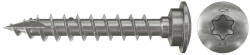 Fischer FJS-LT 7.0 x 50 A2F 50 speciális központosító hengeres fejű, A2 korrózióálló, végigmenetes oszlop csavar, TX behajtással, 50 db/csomag (660704) - praktikuskft