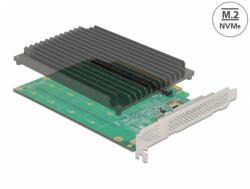Delock PCI Express cu 4 porturi NVMe M. 2 Key M cu ventilator, Delock 90054 (90054)