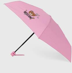 Moschino Umbrela culoarea roz 99KK-AKD1YS_30X
