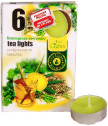 Tea lights Lemon coriander 6 pcs