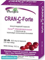 Pharmaforte Cran-C Forte tőzegáfonya kapszula 30 db