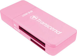 Transcend Card Reader Transcend USB 3.1 Gen 1 SD/microSD, Roz (TS-RDF5R)